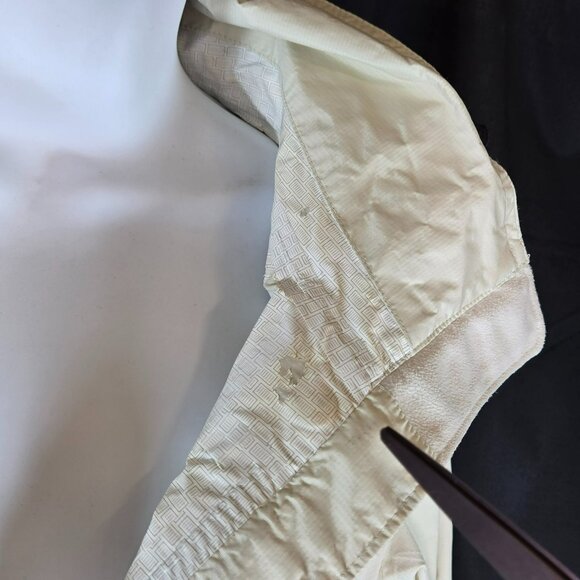 Patagonia Torrentshell Trench Coat Rain Jacket Style 27196 Womens XL Ivory White - Picture 5 of 16